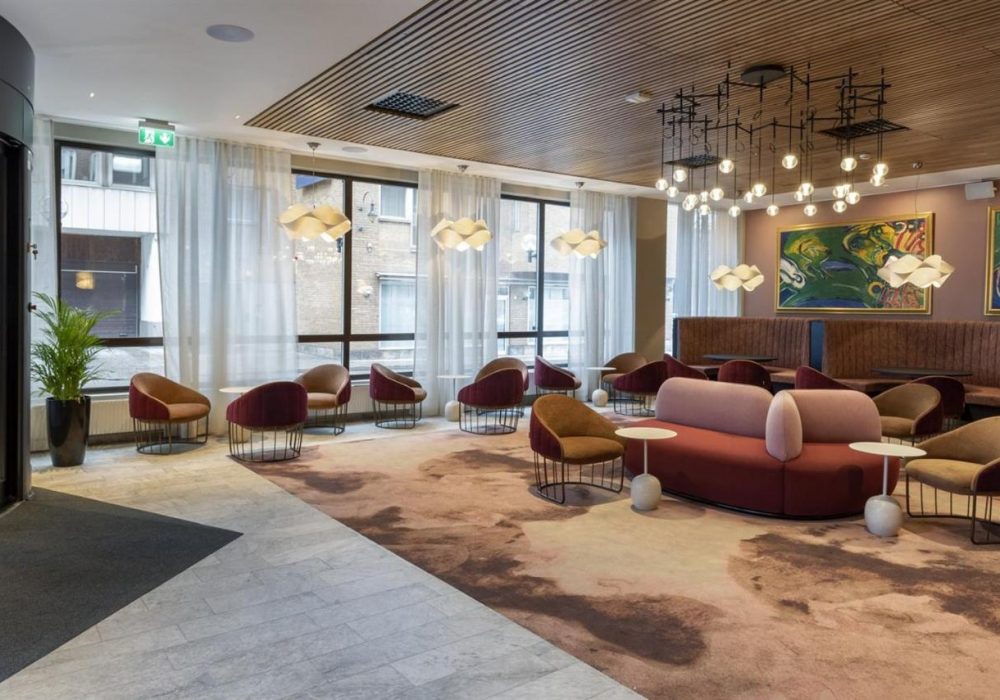 Lobby First Hotel Strand